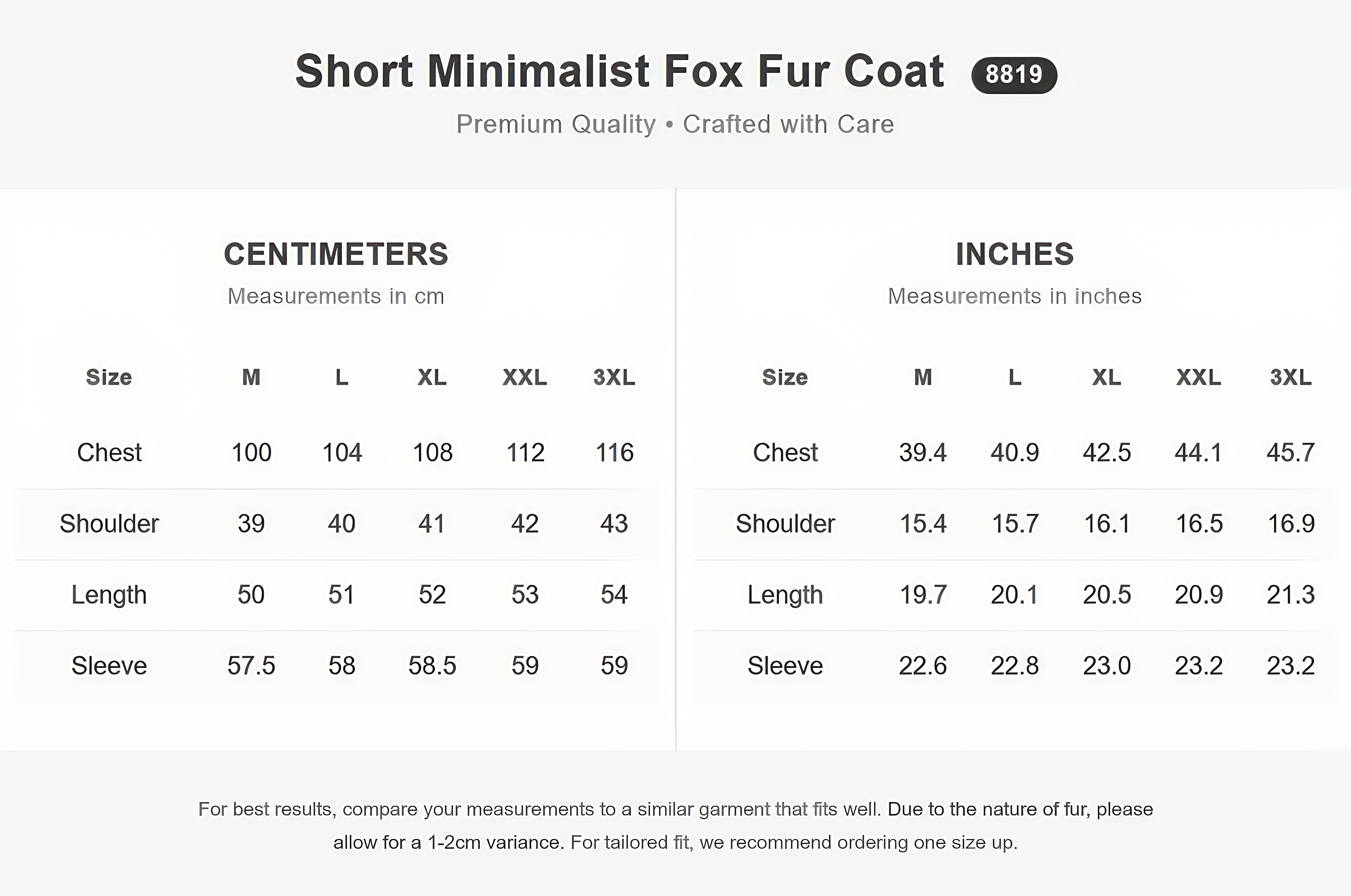 Short Simple Atmosphere Fox Fur Coat (8819)