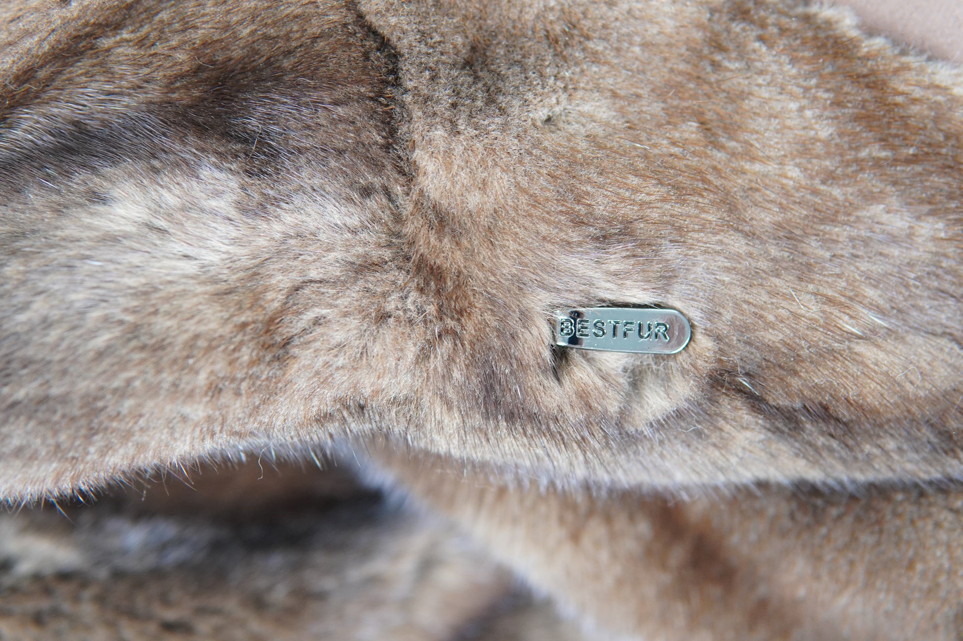 Short Coffee Mink Jacket