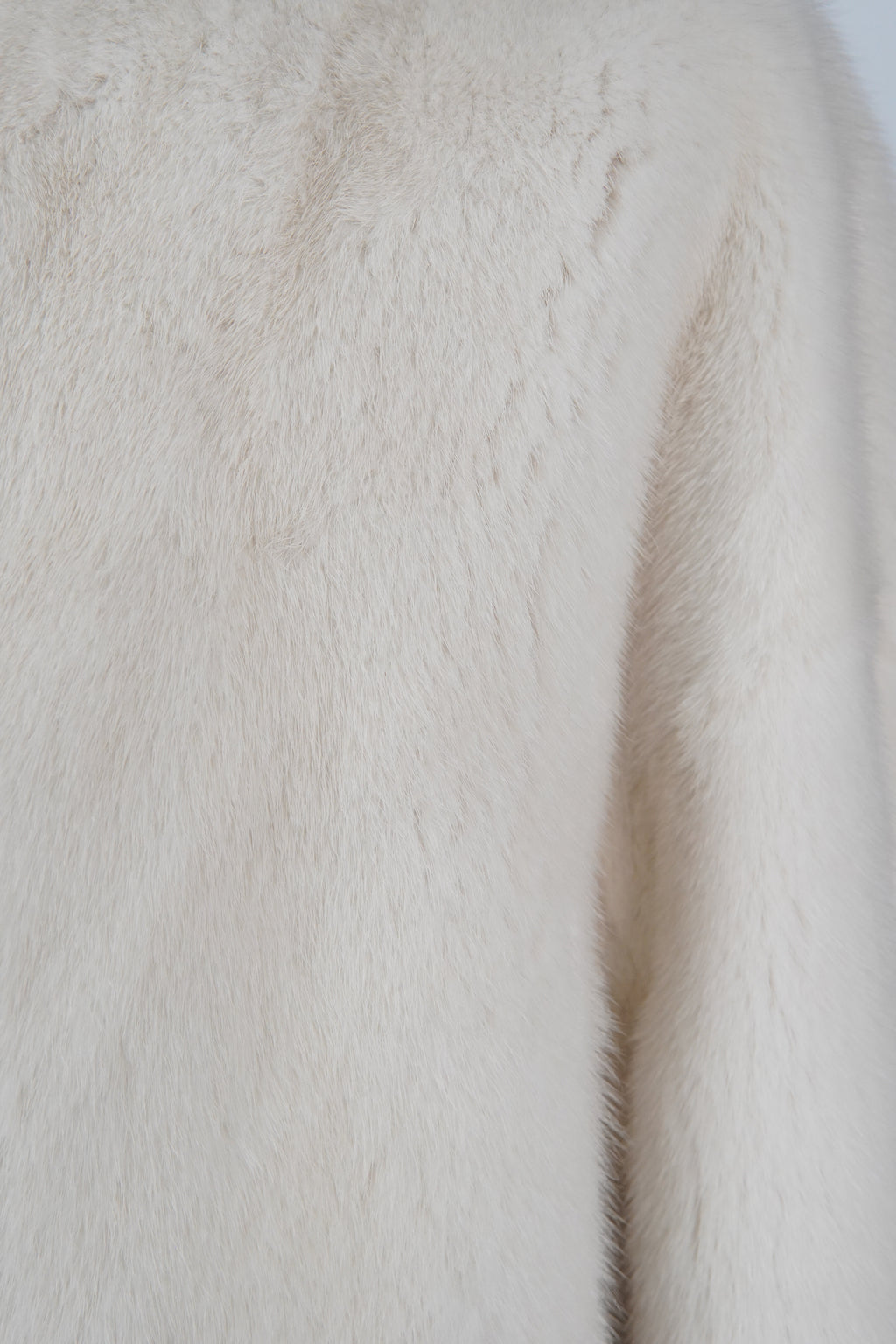 Short Almond Mink Jacket