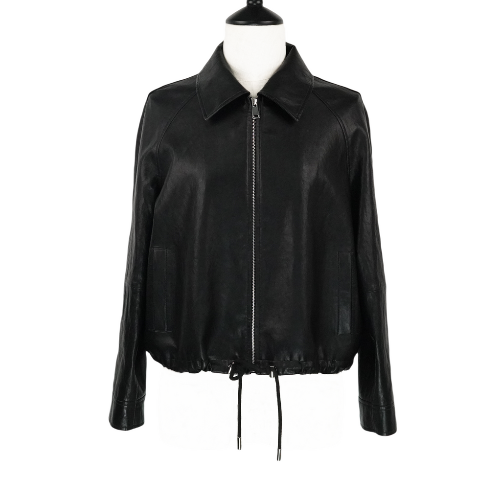 Short Fashion Elastic Lapel Jacket (88503)