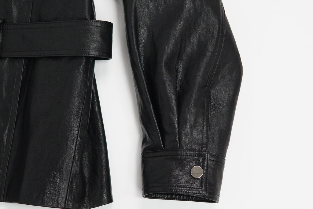 Short Simple V-neck Jacket (88509)