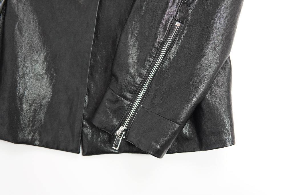 Short Stylish Slim V-neck Jacket (88507)