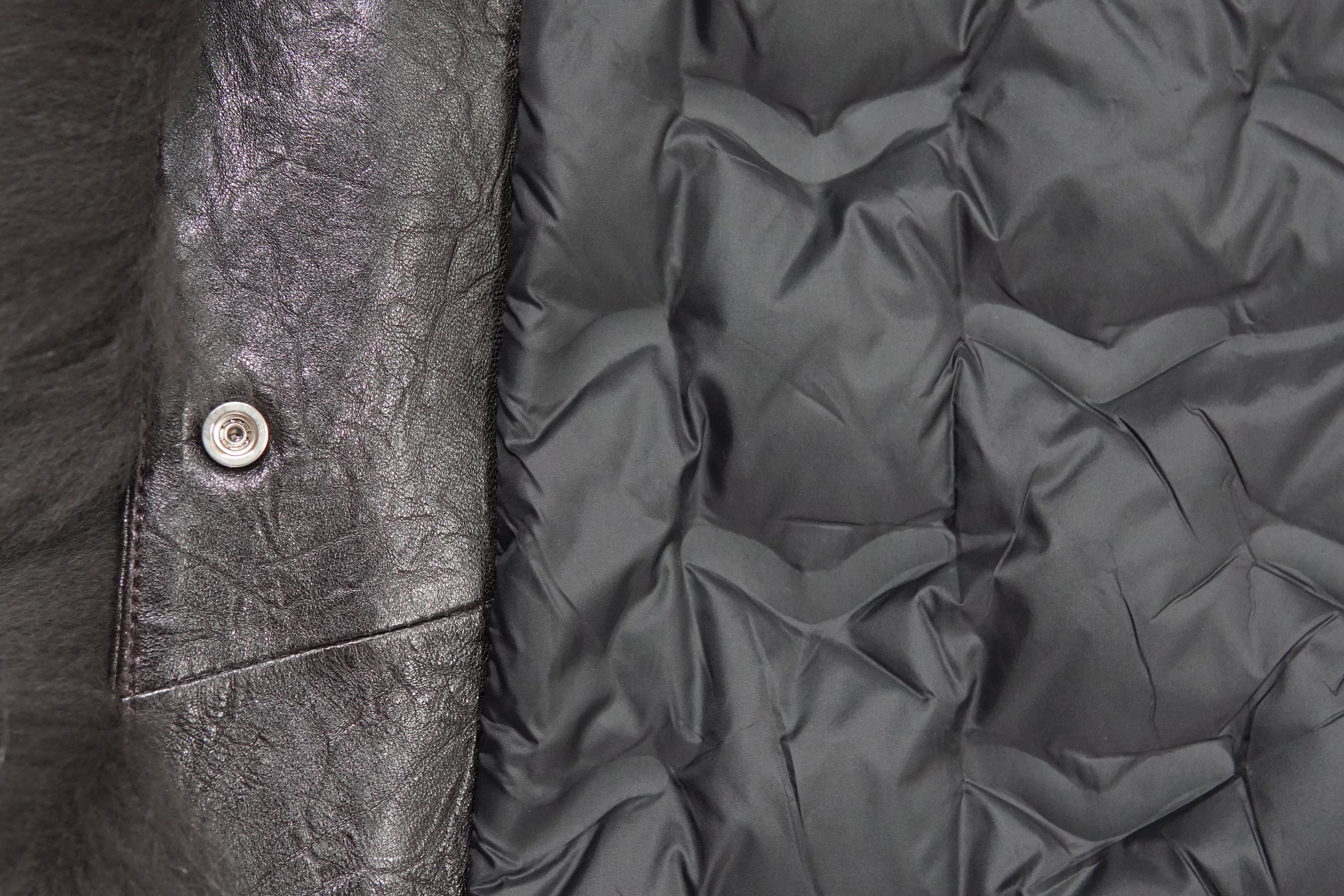 Long Design Fox Fur Coat (9928)