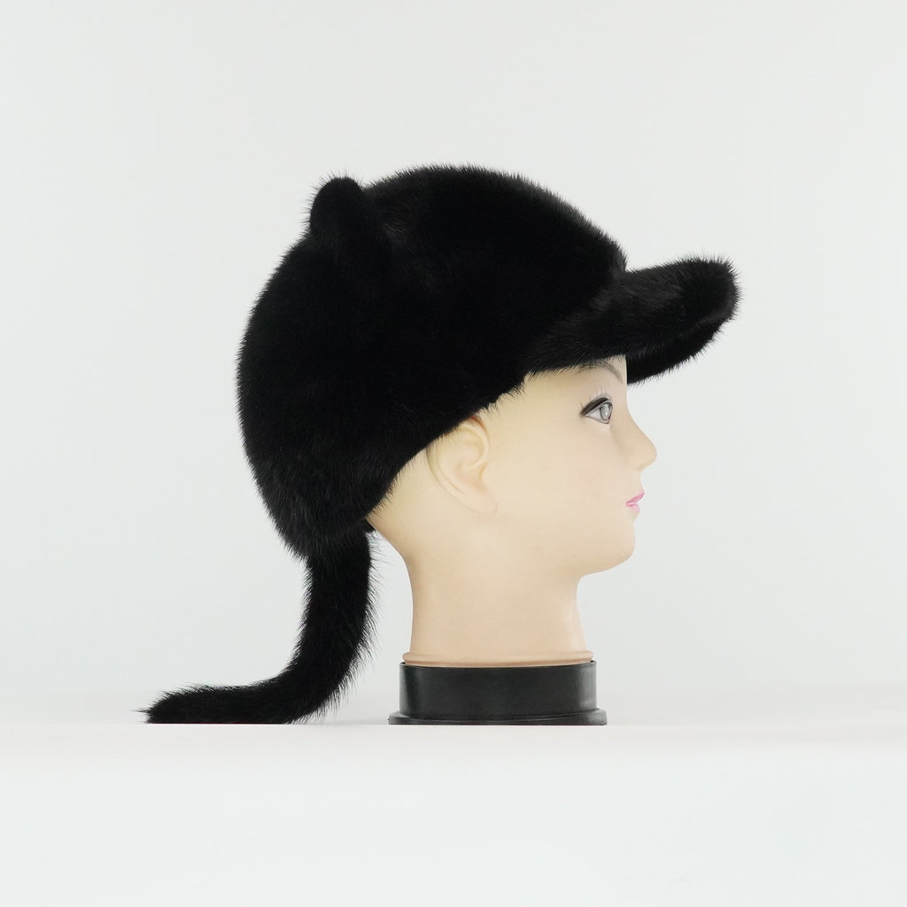 Eared Mink Tail Hat