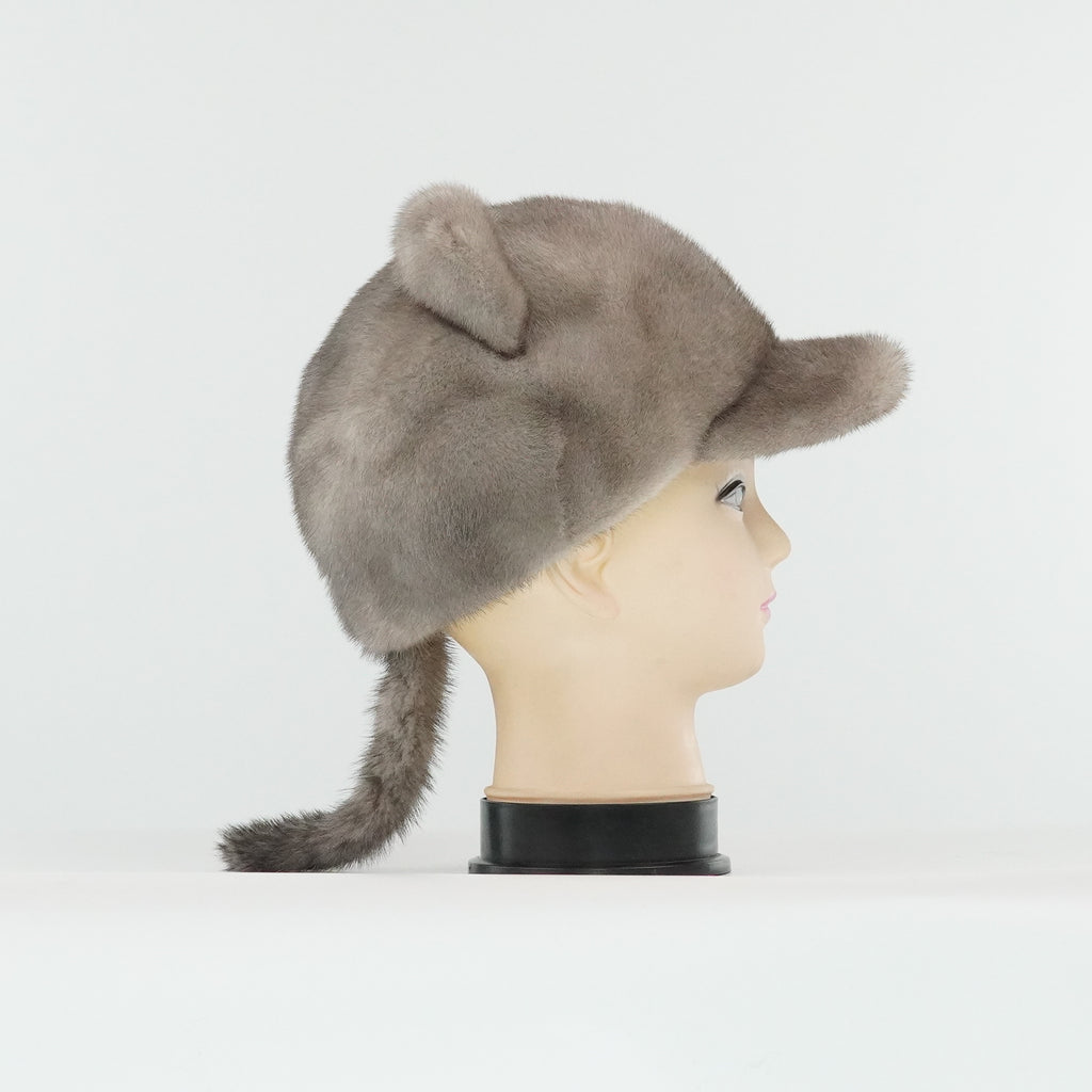 Eared Mink Tail Hat