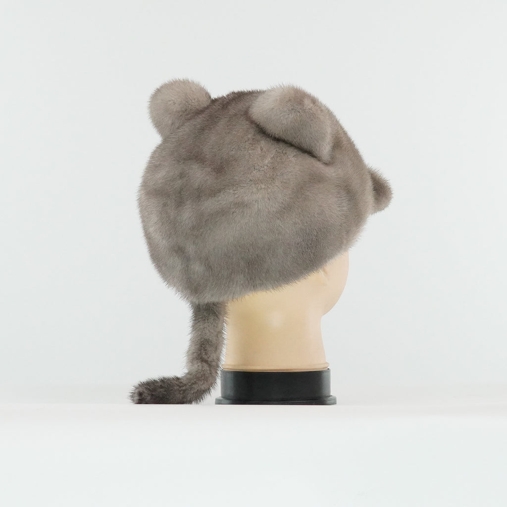 Eared Mink Tail Hat