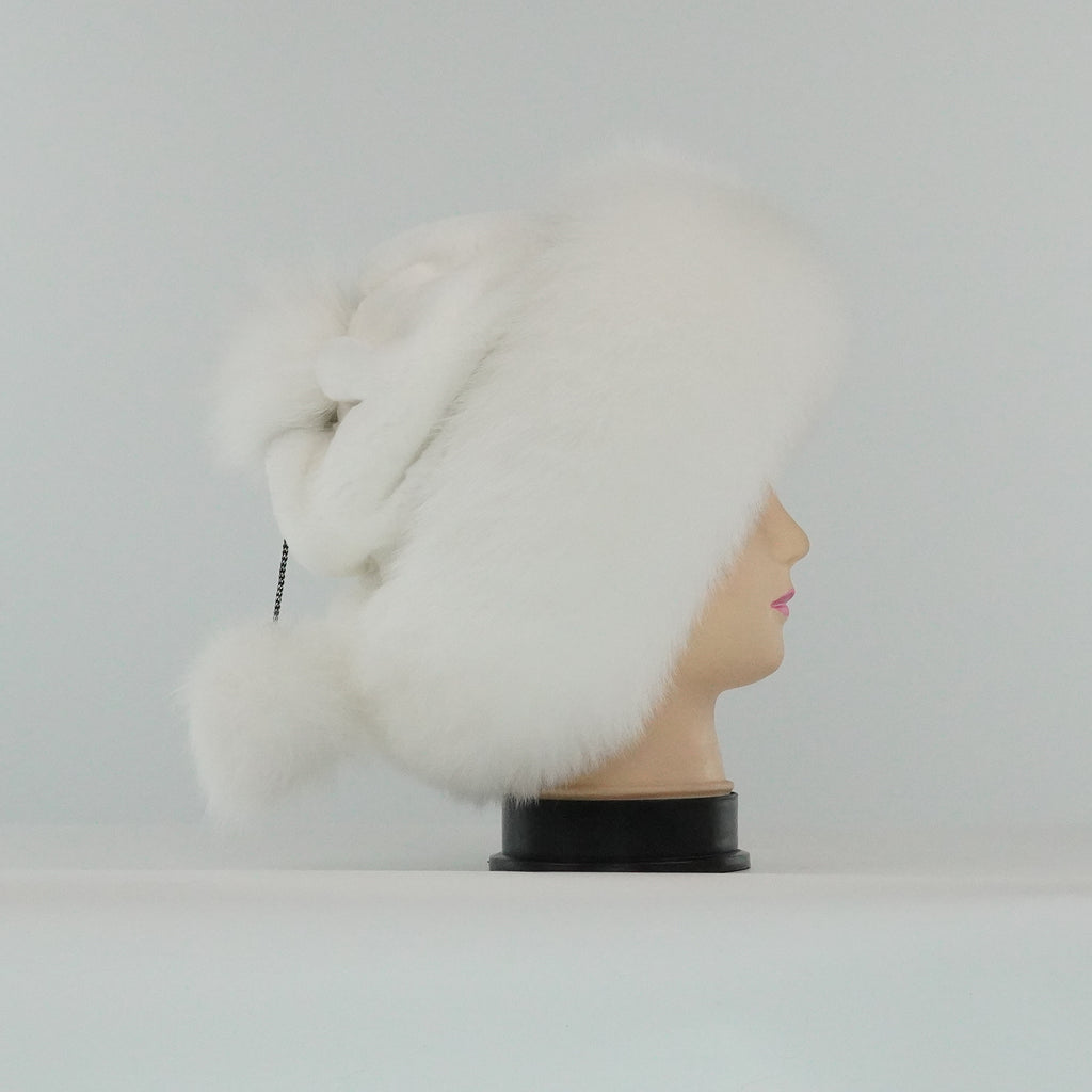 Stylish Fox Fur Hat