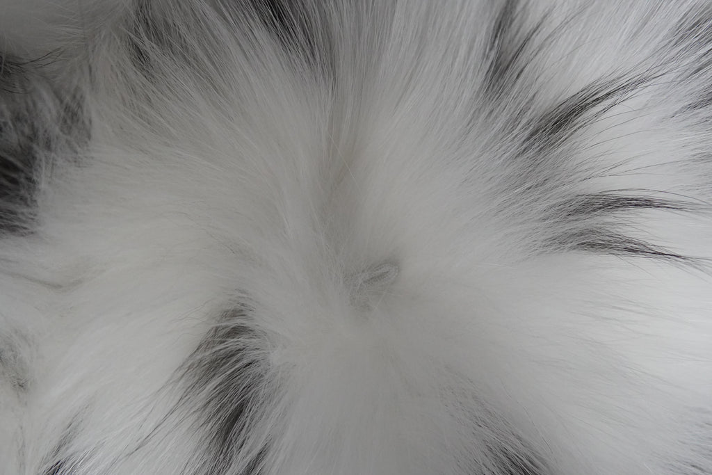 Spotted Fox Fur Coat