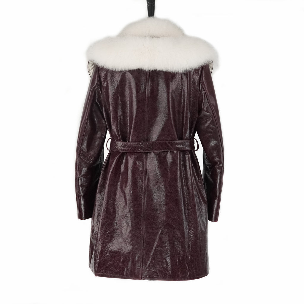 Luxe Cloud Collar Fox Fur Coat(9976)