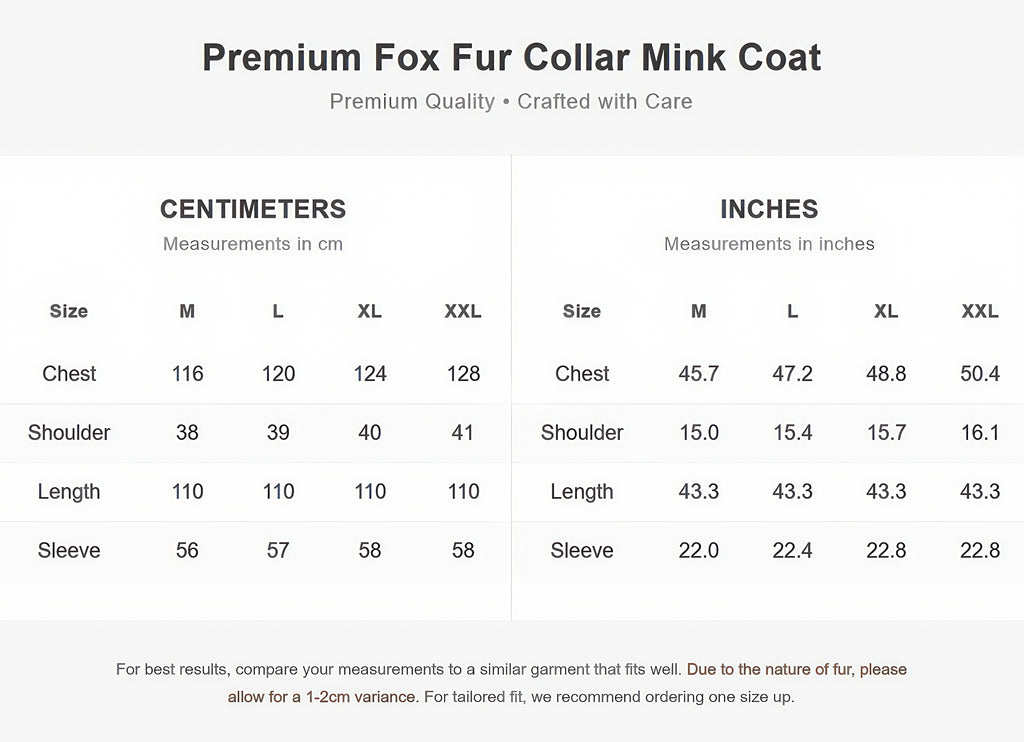 Oversized Fox Collar Mink Long Coat