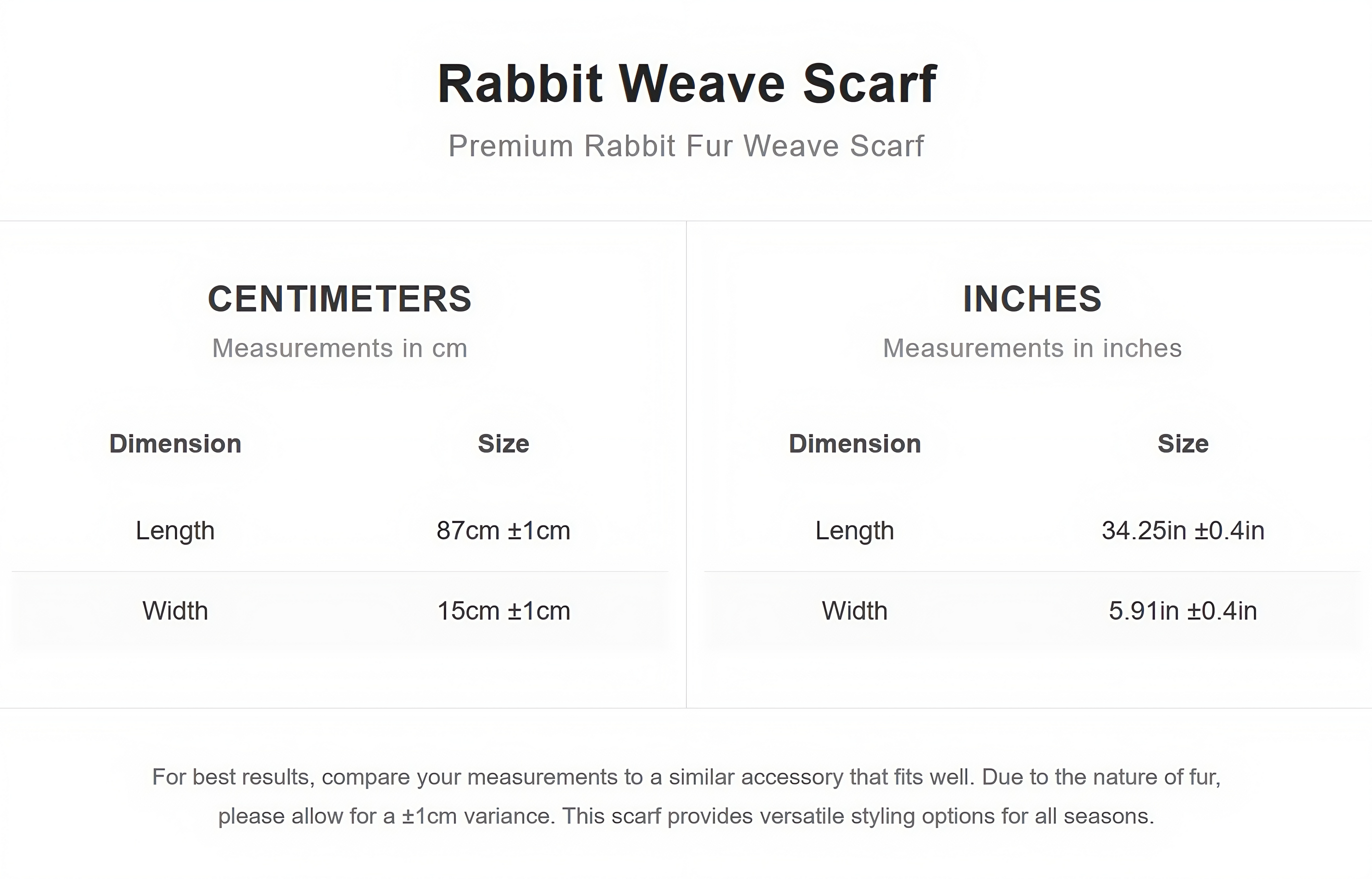 Rabbit Weave Scarf